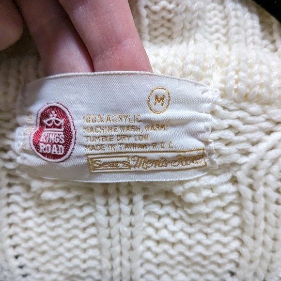 Vintage Sears Kings Road Mens sweater - Picture 2 of 4